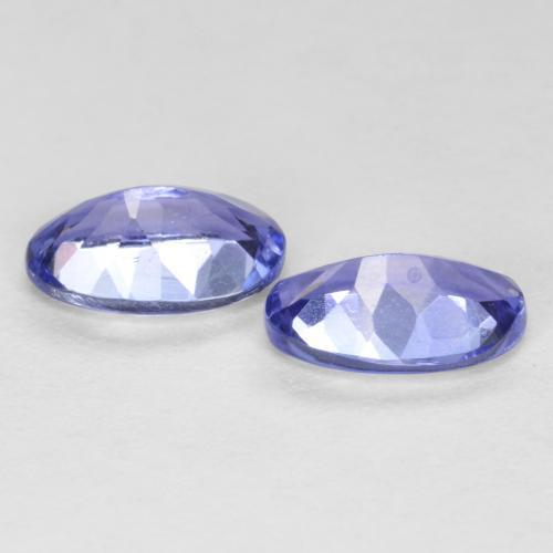 Tanzanite Gemstones in 6.2 x 3.9 mm Size for Sale, Tanzanite Stones in Medium Navy Blue Color