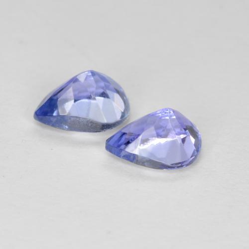 Tanzanite Gemstones in 5 x 3.9 mm Size for Sale, Tanzanite Stones in Intense Violet Blue Color