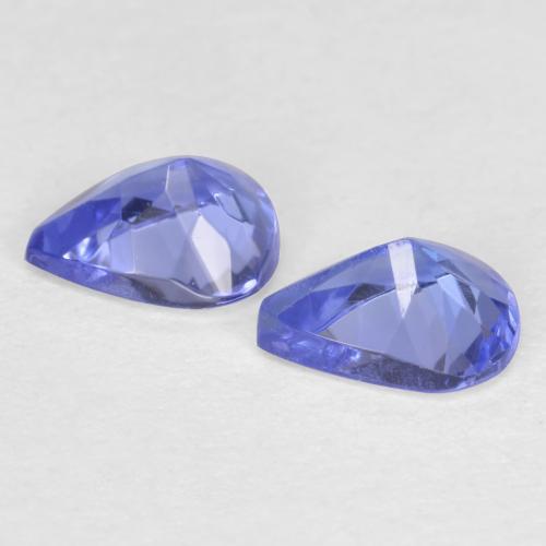 Tanzanite Gemstones in 5 x 4 mm (calibrated) Size for Sale, Tanzanite Stones in Deep Violet Blue Color