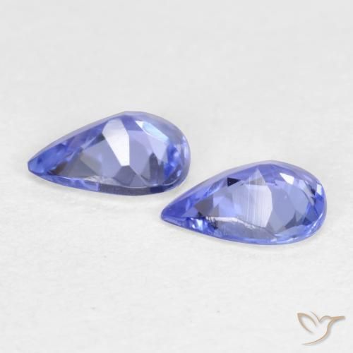 Tanzanite Gemstones in 5 x 4 mm (calibrated) Size for Sale, Tanzanite Stones in Intense Violet Blue Color