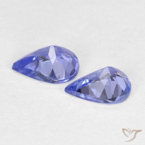 Tanzanite Gemstones in 5 x 4 mm (calibrated) Size for Sale, Tanzanite Stones in Intense Violet Blue Color