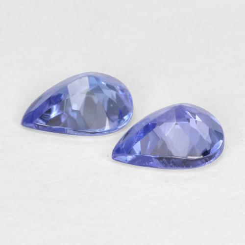 Tanzanite Gemstones in 5 x 4 mm (calibrated) Size for Sale, Tanzanite Stones in Intense Violet Blue Color