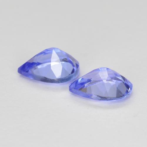 Tanzanite Gemstones in 5 x 4 mm (calibrated) Size for Sale, Tanzanite Stones in Intense Violet Blue Color