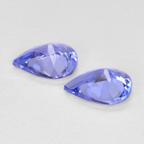 Tanzanite Gemstones in 5 x 4 mm (calibrated) Size for Sale, Tanzanite Stones in Intense Violet Blue Color