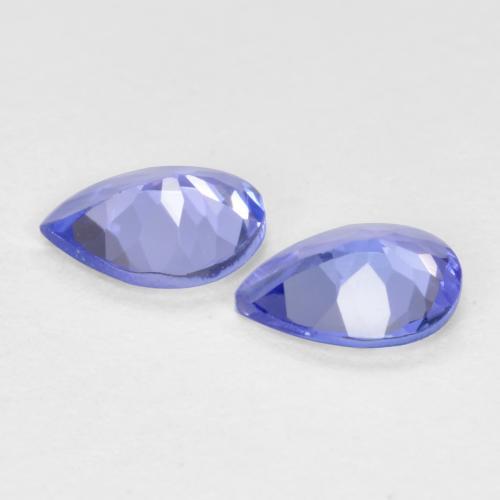Tanzanite Gemstones in 5 x 4 mm (calibrated) Size for Sale, Tanzanite Stones in Intense Violet Blue Color