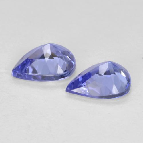 Tanzanite Gemstones in 5 x 4 mm (calibrated) Size for Sale, Tanzanite Stones in Intense Violet Blue Color