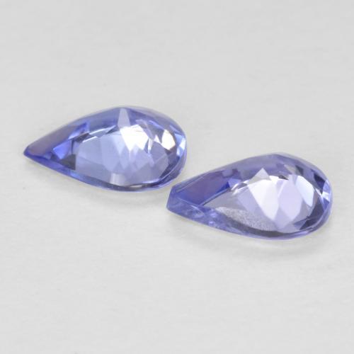 Tanzanite Gemstones in 5.1 x 3.9 mm Size for Sale, Tanzanite Stones in Intense Violet Blue Color