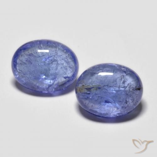 6.45 ct Blue Tanzanite, 10.1 x 8 mm Oval Cut From Tanzania, Photo A