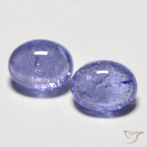 4.72 ct Blue Tanzanite, 8.9 x 7.1 mm Oval Cut From Tanzania, Photo A