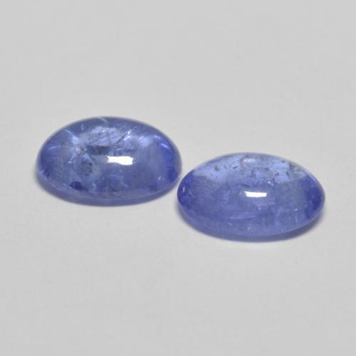 Tanzanite Gemstones in 8 x 6 mm (calibrated) Size for Sale, Tanzanite Stones in Intense Blue Color