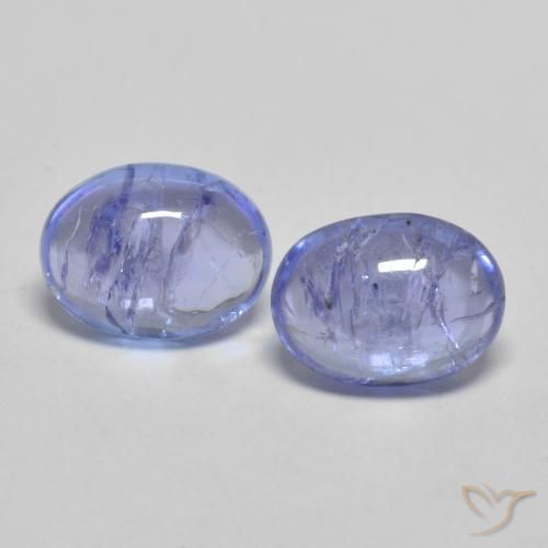 2.71 ct Blue Tanzanite, 7.9 x 6.1 mm Oval Cut From Tanzania, Photo A