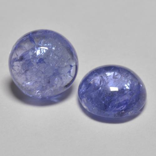 Tanzanite Gemstone Pair 1CT