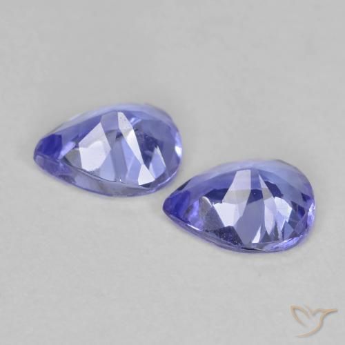 Tanzanite Gemstones in 5 x 4 mm (calibrated) Size for Sale, Tanzanite Stones in Deep Blue Color