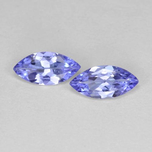 Violet Blue Tanzanite Gem - 0.3ct Marquise Facet (ID: 617085)