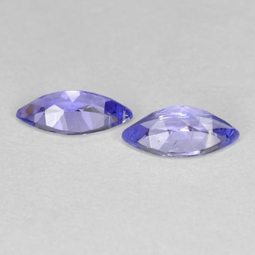 Tanzanite Gemstones in 7 x 3.4 mm Size for Sale, Tanzanite Stones in Intense Violet Blue Color