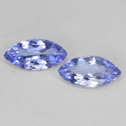 Intense Blue Tanzanite Gem - 0.3ct Marquise Facet (ID: 617603)