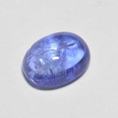 Deep Violet Blue Tanzanite Gem - 1.9ct Oval Cabochon (ID: 620797)