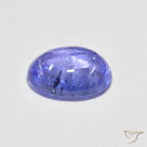 Tanzanite Gemstone in 8 x 6 mm (calibrated) Size for Sale, Tanzanite Stone in Intense Violet Blue Color