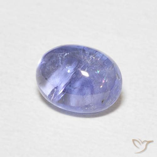 1.83 ct Blue Tanzanite Stone, Natural Tanzanite in Oval Cabochon Shape for Sale