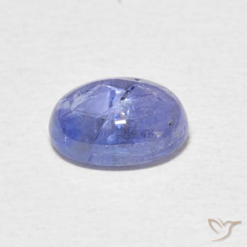 Tanzanite Gemstone in 8 x 6 mm (calibrated) Size for Sale, Tanzanite Stone in Intense Violet Blue Color