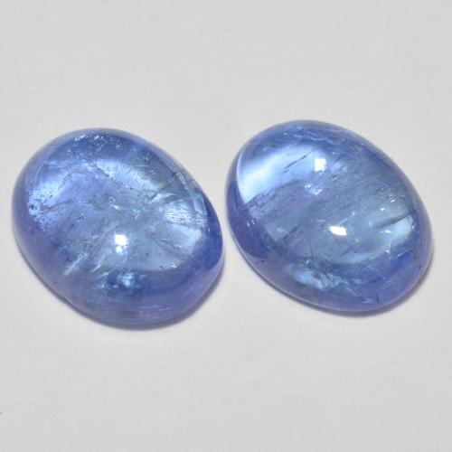 Baby Blue Tanzanite Gem - 1.7ct Oval Cabochon (ID: 621034)
