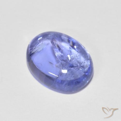 Medium Blue Tanzanite Gem - 1.4ct Oval Cabochon (ID: 621183)