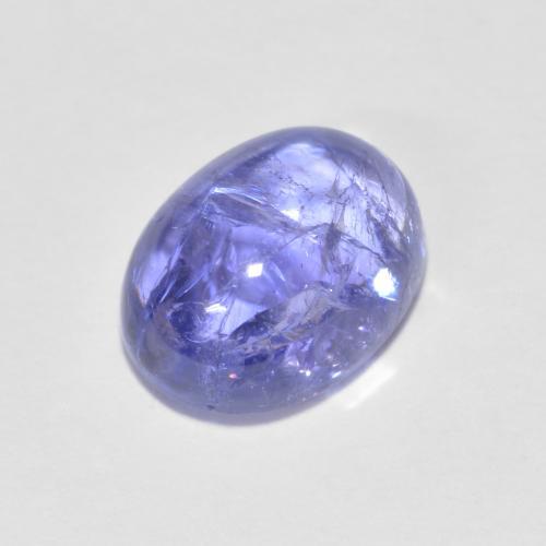 Intense Violet Blue Tanzanite Gem - 1.9ct Oval Cabochon (ID: 621184)