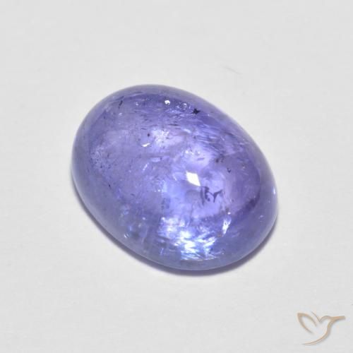 1.95 ct Blue Tanzanite Stone, Natural Tanzanite in Oval Cabochon Shape for Sale