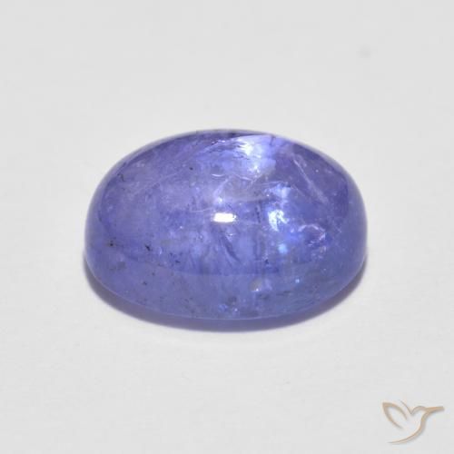 Tanzanite Gemstone in 8 x 6 mm (calibrated) Size for Sale, Tanzanite Stone in Intense Violet Blue Color