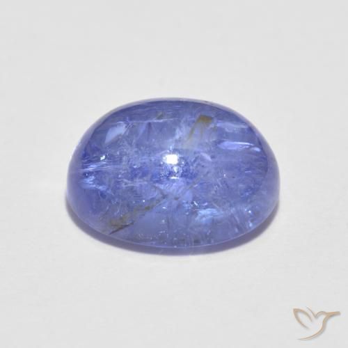 Tanzanite Gemstone in 8 x 6 mm (calibrated) Size for Sale, Tanzanite Stone in Intense Violet Blue Color