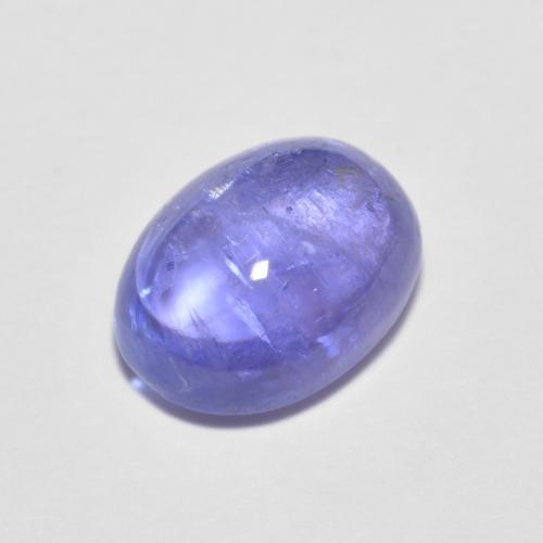 Intense Violet Blue Tanzanite Gem - 1.7ct Oval Cabochon (ID: 621192)