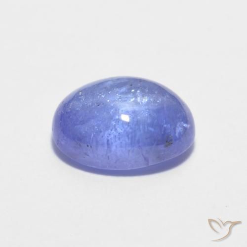 Tanzanite Gemstone in 8 x 6 mm (calibrated) Size for Sale, Tanzanite Stone in Intense Violet Blue Color