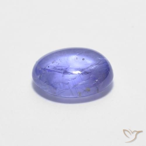 Tanzanite Gemstone in 8 x 6 mm (calibrated) Size for Sale, Tanzanite Stone in Intense Violet Blue Color