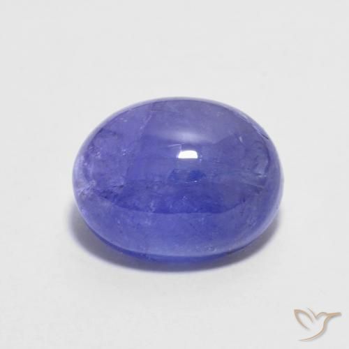 3.08ct Natural Violet Blue Tanzanite, Oval, Translucent