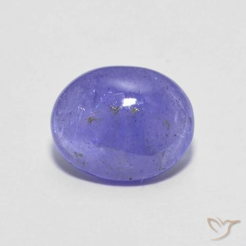 1.96 ct Violet Tanzanite, 8.9 x 7.2 mm Oval Cut From Tanzania, Photo A