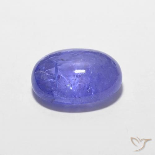 Tanzanite Gemstone in 10 x 8 mm (calibrated) Size for Sale, Tanzanite Stone in Intense Violet Blue Color