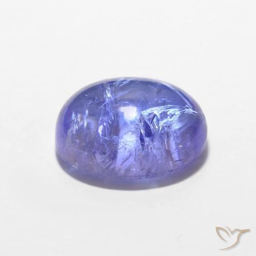 Tanzanite Gemstone in 10 x 8 mm (calibrated) Size for Sale, Tanzanite Stone in Intense Violet Blue Color