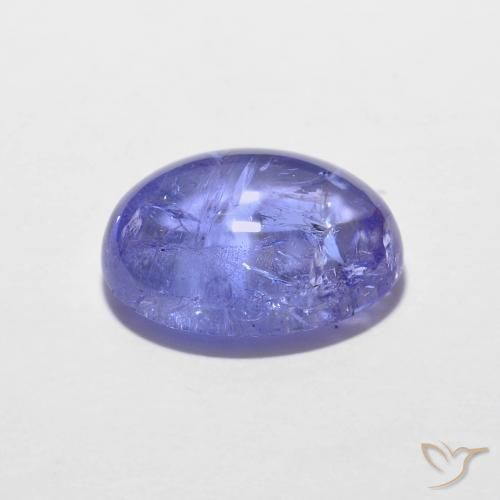 Tanzanite Gemstone in 10 x 8 mm (calibrated) Size for Sale, Tanzanite Stone in Intense Violet Blue Color