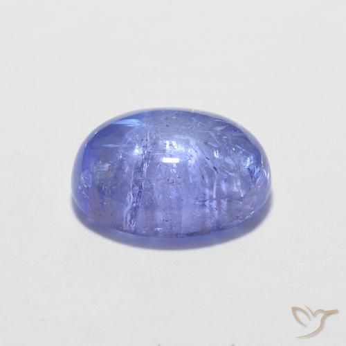 Tanzanite Gemstone in 8 x 6 mm (calibrated) Size for Sale, Tanzanite Stone in Intense Violet Blue Color