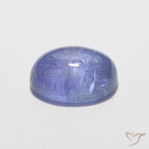 Tanzanite Gemstone in 8 x 6 mm (calibrated) Size for Sale, Tanzanite Stone in Intense Violet Blue Color