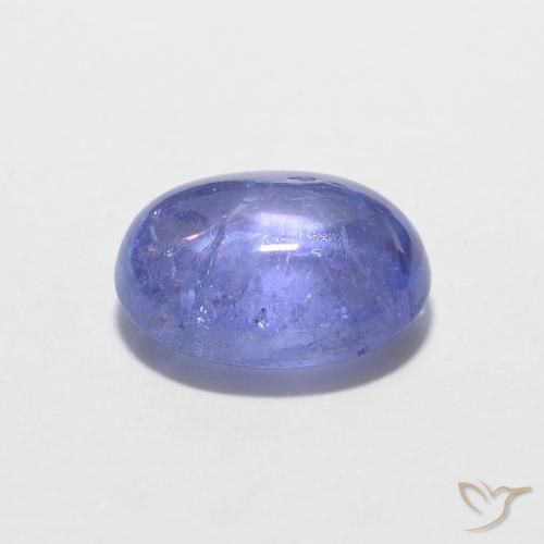 Tanzanite Gemstone in 8 x 6 mm (calibrated) Size for Sale, Tanzanite Stone in Intense Violet Blue Color