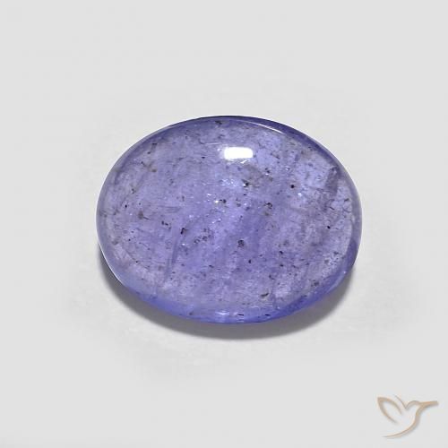 2.23 ct Violet Tanzanite, 9.1 x 7.1 mm Oval Cut From Tanzania, Photo A