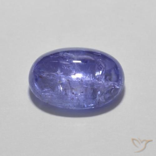 Tanzanite Gemstone in 10 x 8 mm (calibrated) Size for Sale, Tanzanite Stone in Intense Violet Blue Color