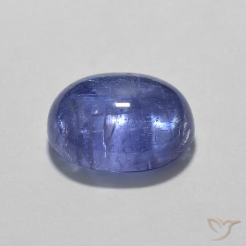 Tanzanite Gemstone in 10 x 8 mm (calibrated) Size for Sale, Tanzanite Stone in Intense Violet Blue Color