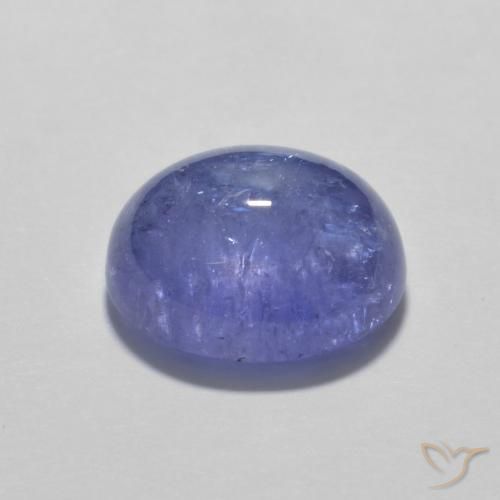 Tanzanite Gemstone in 10 x 8 mm (calibrated) Size for Sale, Tanzanite Stone in Intense Violet Blue Color