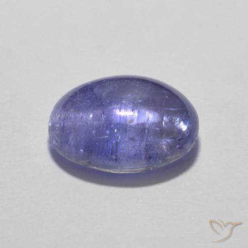 Tanzanite Gemstone in 10 x 8 mm (calibrated) Size for Sale, Tanzanite Stone in Intense Violet Blue Color