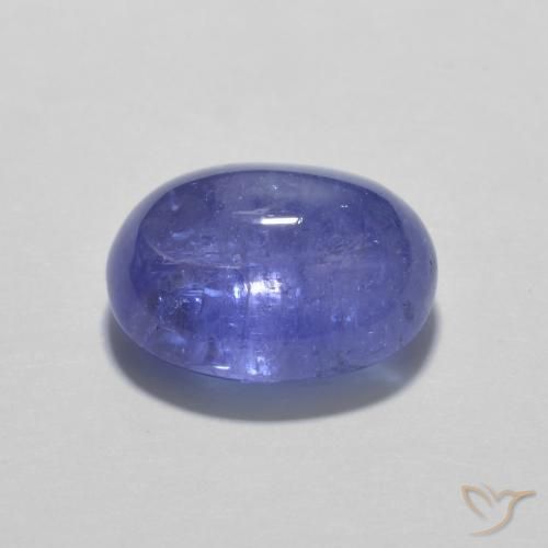 Tanzanite Gemstone in 10 x 8 mm (calibrated) Size for Sale, Tanzanite Stone in Intense Violet Blue Color
