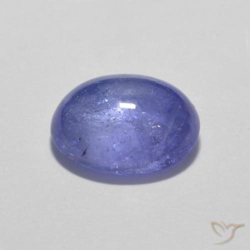 Tanzanite Gemstone in 10 x 8 mm (calibrated) Size for Sale, Tanzanite Stone in Intense Violet Blue Color