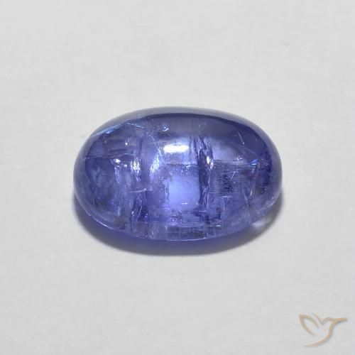 Tanzanite Gemstone in 10 x 8 mm (calibrated) Size for Sale, Tanzanite Stone in Intense Violet Blue Color