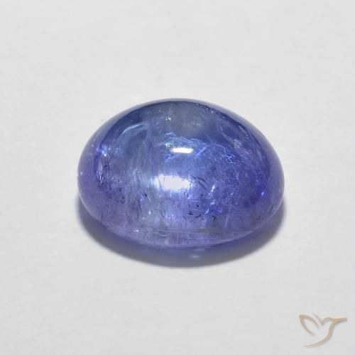 Tanzanite Gemstone in 10 x 8 mm (calibrated) Size for Sale, Tanzanite Stone in Deep Violet Blue Color
